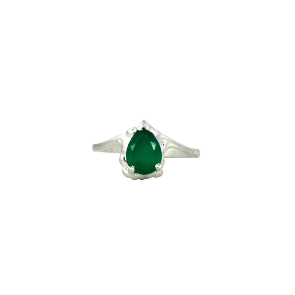 Green Agate Ring