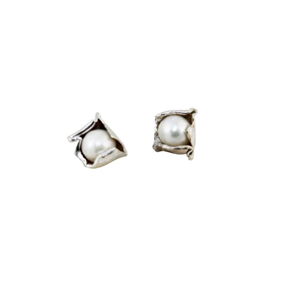 Pearl Stud Earrings