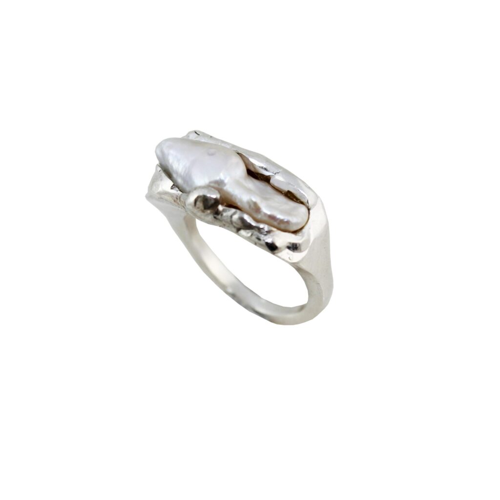 Baroque Pearl Ring