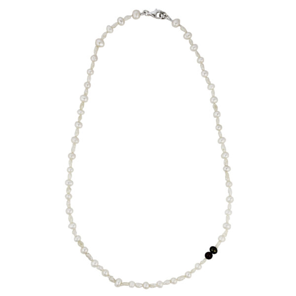 Midnight Pearl Necklace