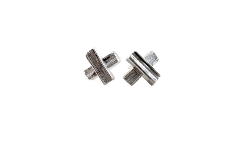 Small X Earrings